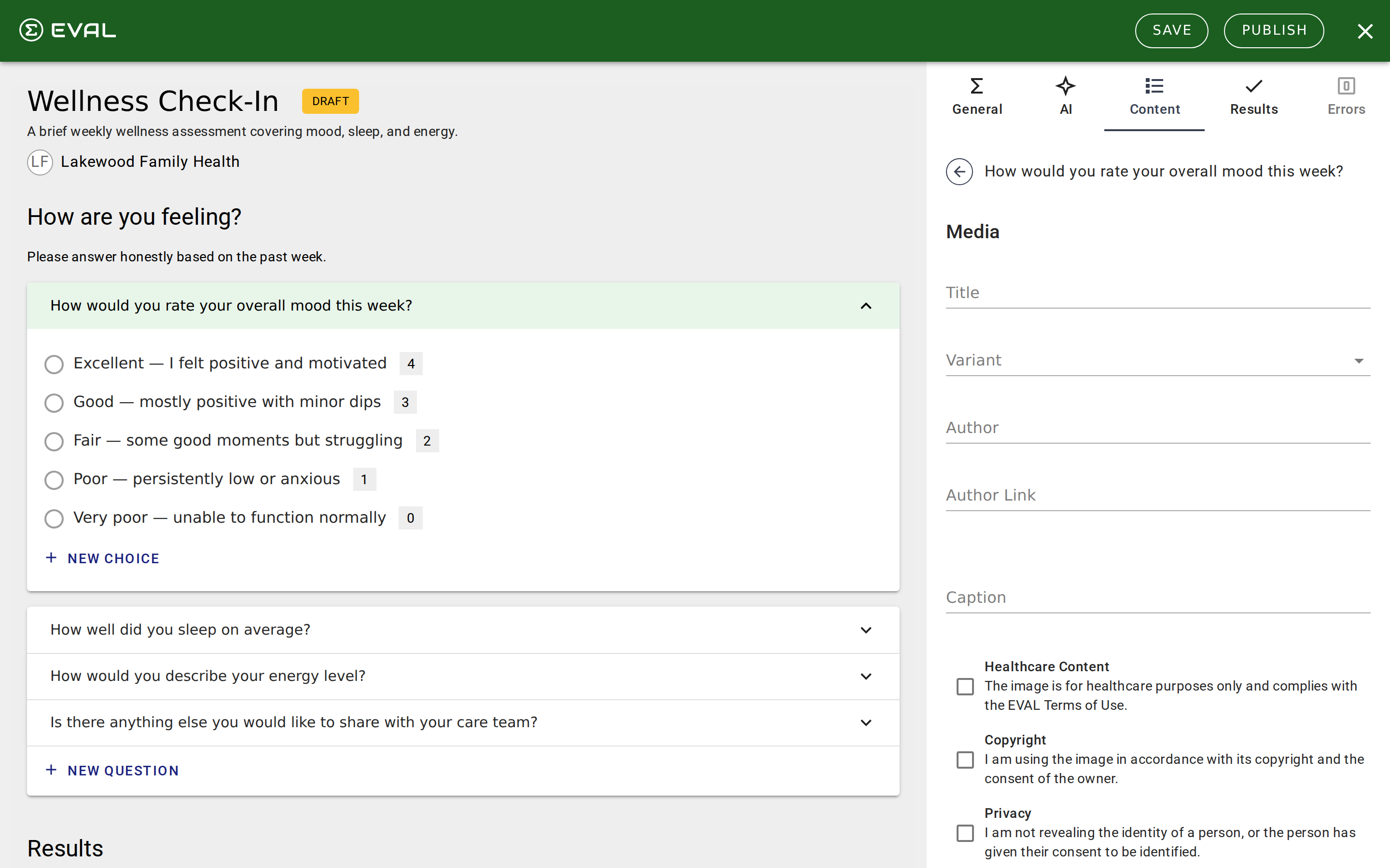 Builder media attachment form