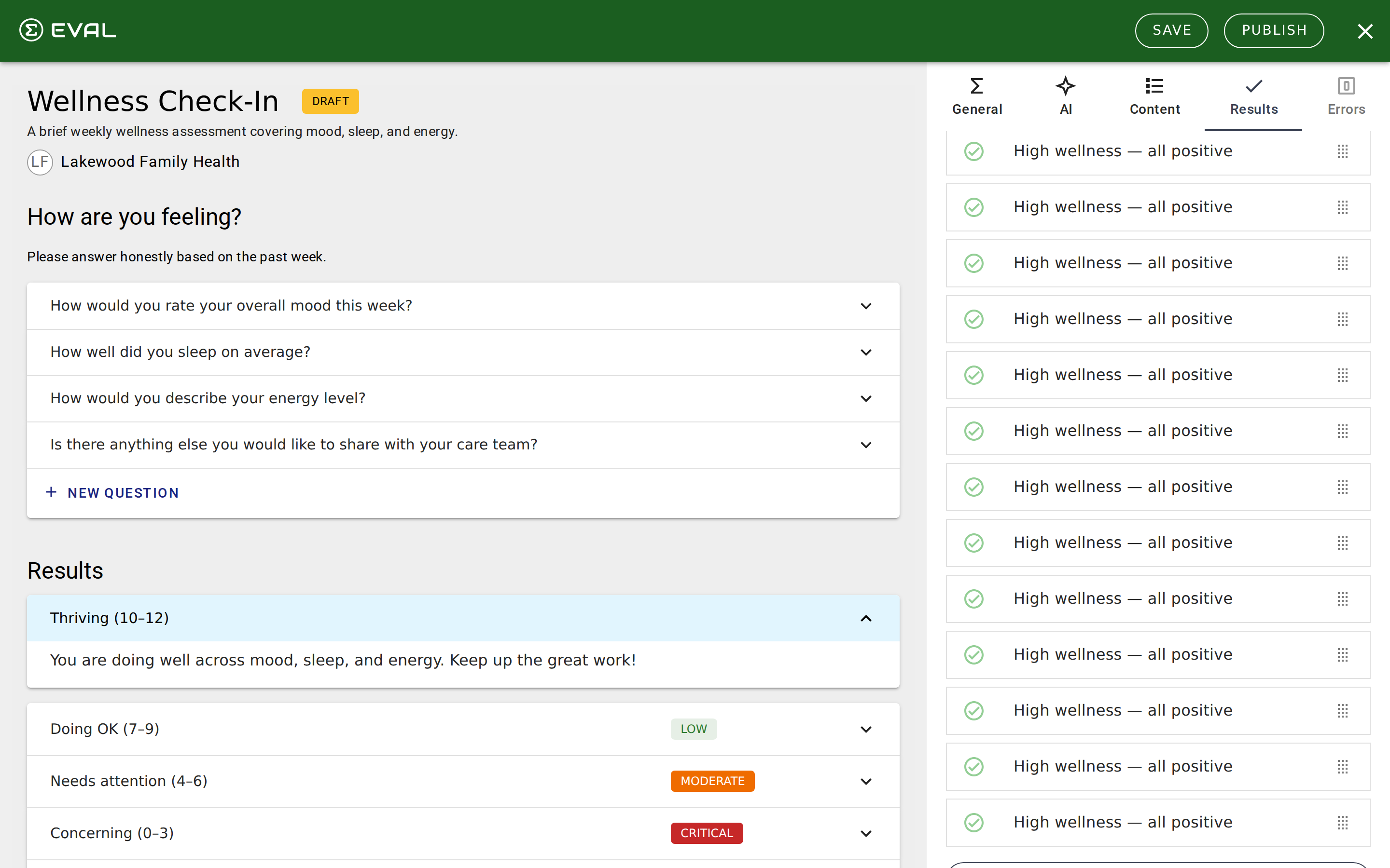 Scenario Tests section showing a passing test